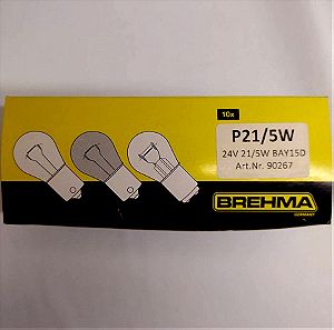 BREHMA P21/5W 24V BAY15D
