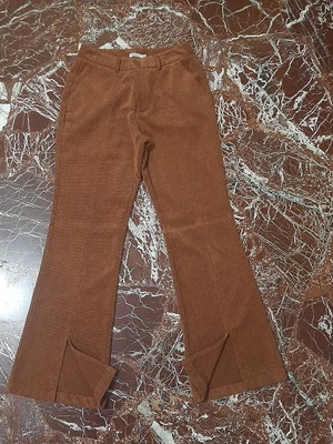 Stradivarius καφέ γυναικείες παντελόνες επίσημες σαν καινούργιες, μέγεθος M 38 10