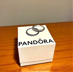 Δύο Δαχτυλίδια Pandora 925