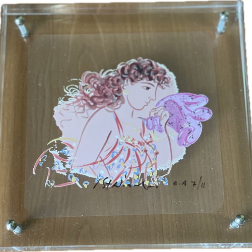 Stathopoulos decorative piece in plexiglass new, numbered collectible