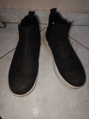 Chelsea casual shoes men's size 43 used, black