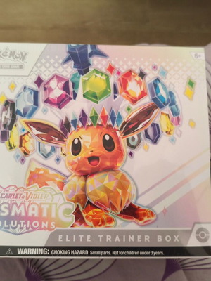 Pokémon Prismatic Evolutions Elite Trainer Box with Eevee