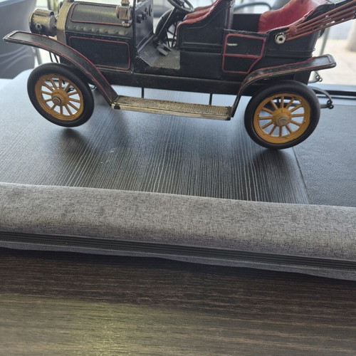 Handmade vintage car model