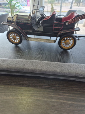 Handmade vintage car model
