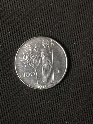 Italian 100 lire coin 1978 like new