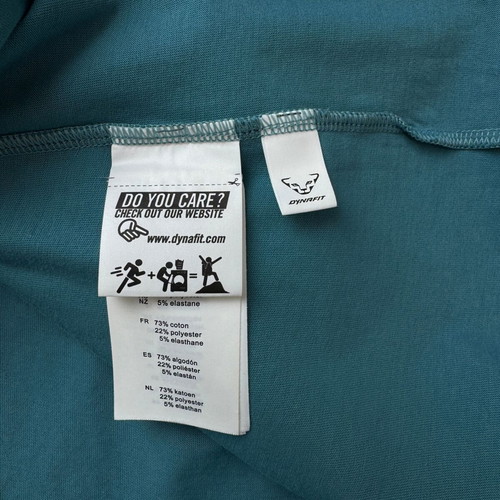 Dynafit Men's Logo T-shirt size M like new, blue