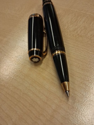 Montblanc Bohème Citrin White Star химикалка като нова без камък