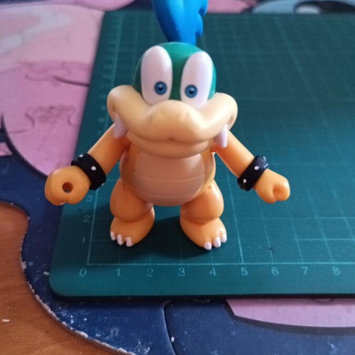 Larry Koopa action figure used from Jakks Pacific Super Mario series