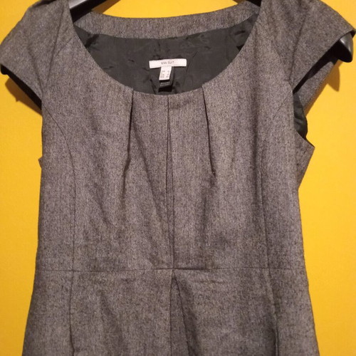 MNG Suit office dress XL new, black and grey