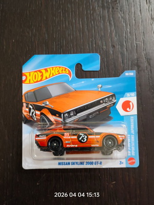 Hot Wheels Nissan Skyline 2000 GT-R new