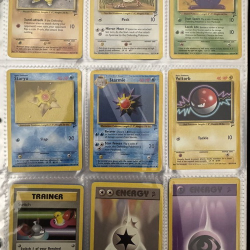Pokemon Base Set 2 vintage lot used, 35 cards