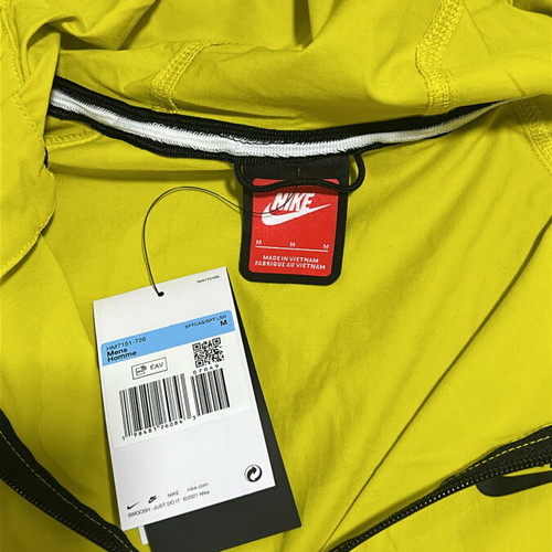 Nike Tech Fleece jacket new, size M, yellow