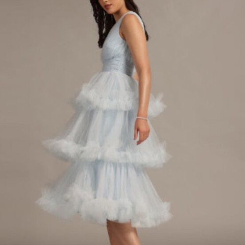 Lace & Beads dress new with tags, turquoise, size M