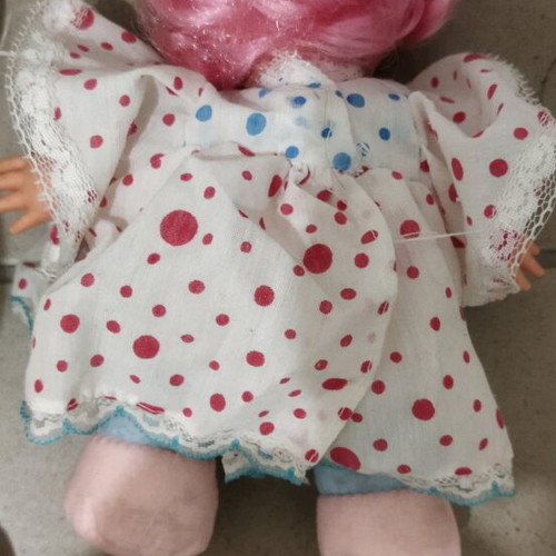 Collectible doll used, from 1970, 28 cm height