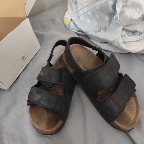 Saxo boys' sandals size 29 used, black