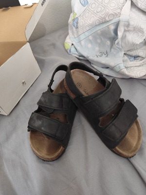 Saxo boys' sandals size 29 used, black