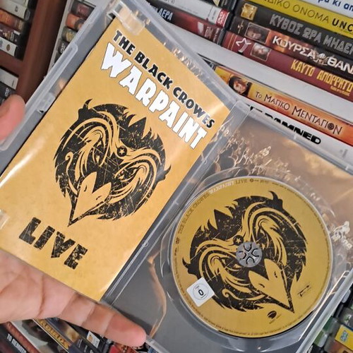 Warpaint The Black Crowes DVD like new, subtitled