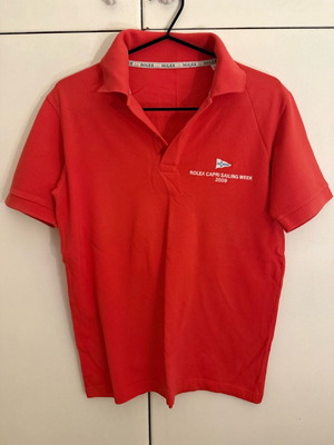 Rolex Cup Capri official tshirt like new, red and pink, size S