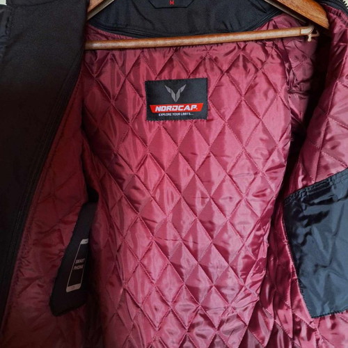 Nordcode black winter jacket used, size Medium