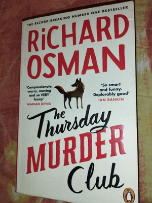 The Thursday Murder Club Richard Osman hardcover like new, English