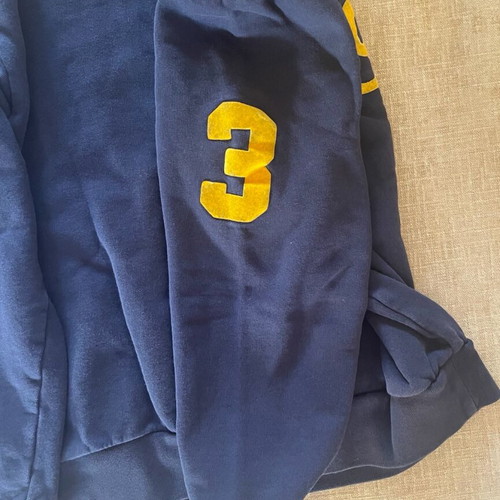 Beverly Hills Polo Club sweatshirt used, blue, size small