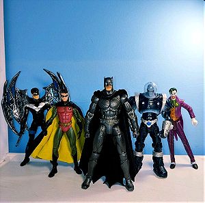 φιγούρα δρασης batman robin Nightwing mr freeze joker mr.freeze dc marvel