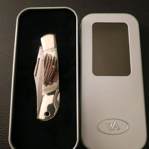Vintage V.A folding knife new in box