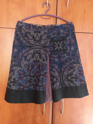 St-Martins skirt used, multicolor, size S