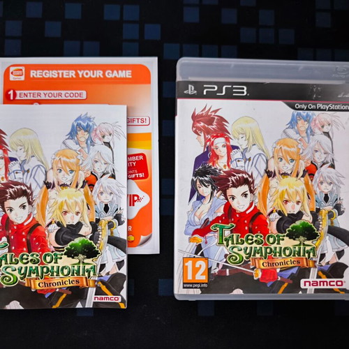 Tales of Symphonia Chronicles PS3 game like new