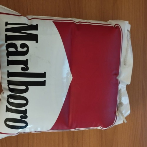 Marlboro vintage beach bag pillow used