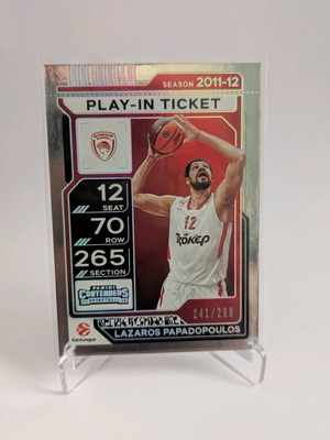 Lazaros Papadopoulos Auto Cracked Ice Contenders Euroleague 2025-26 καινούργιο