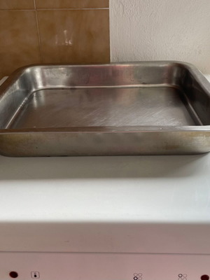 Pal rectangular stainless steel baking tray 37x44x6 like new