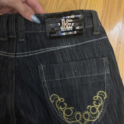 Y2K Vintage Capri Jeans dark denim brand new with tags, size S