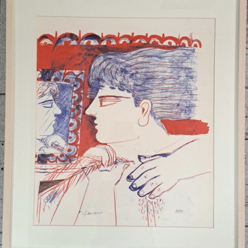 Lithograph by Fasianos new, limited edition of 50