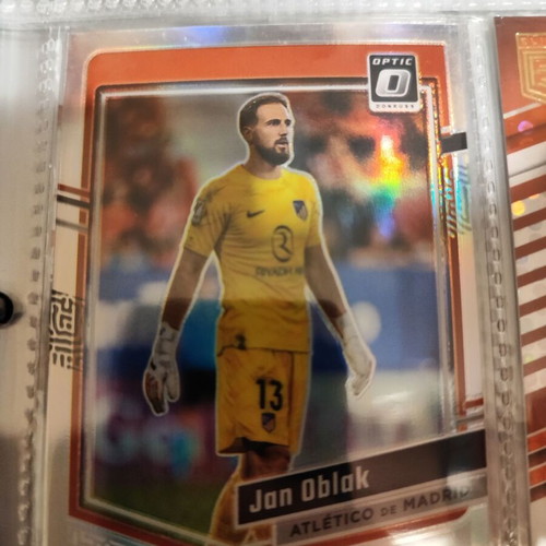 Panini Donruss Soccer 2023-24 Optic Prizm Jan Oblak Card No 110 like new