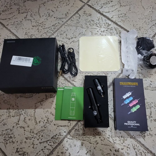 Dragonhawk tattoo set new, professional