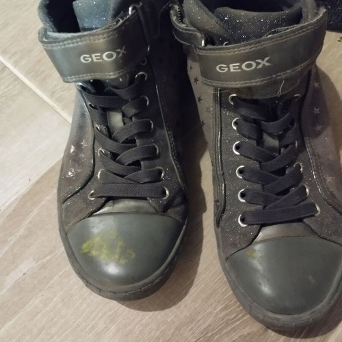 Geox boots size 36 like new, grey