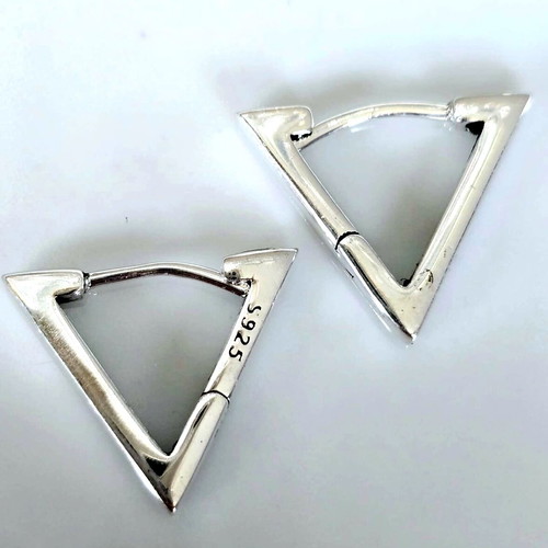 Women's Silver Earrings s925 new, gold-colored