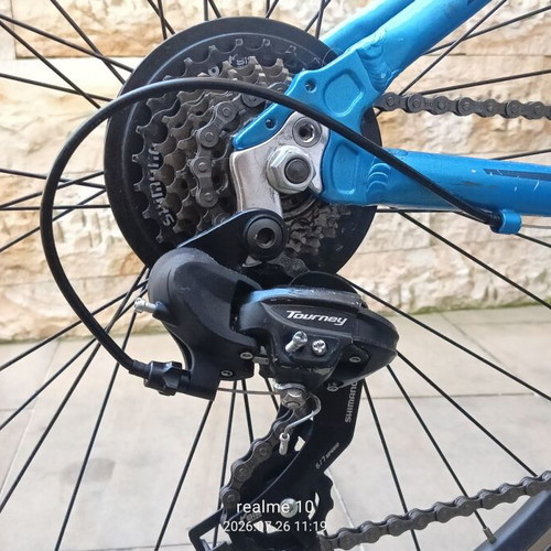 Carrera M6 2000 26" mountain bike used, blue-orange
