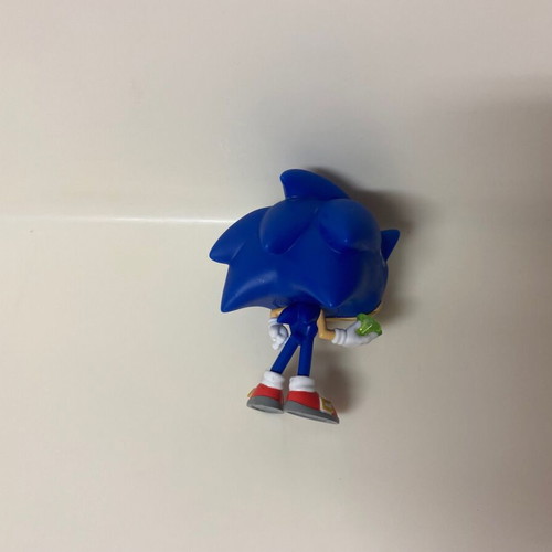 Funko Pop Sonic the Hedgehog with Emerald and Minecraft Warden figure like new