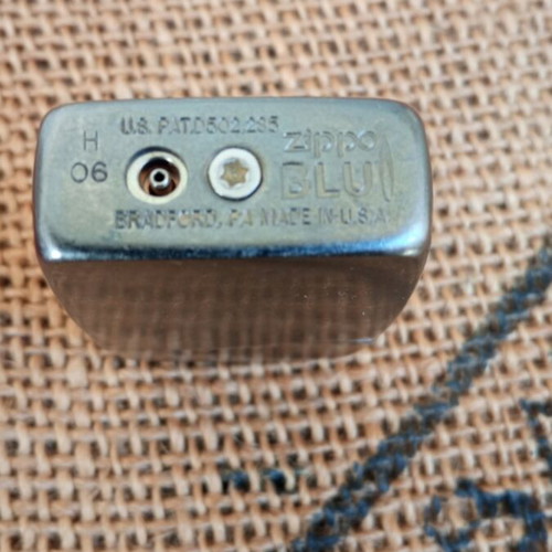 Zippo lighter with original case used