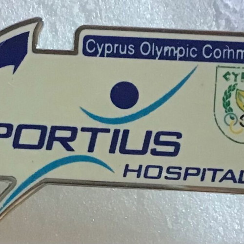 Pin Cyprus Olympic Committee like new