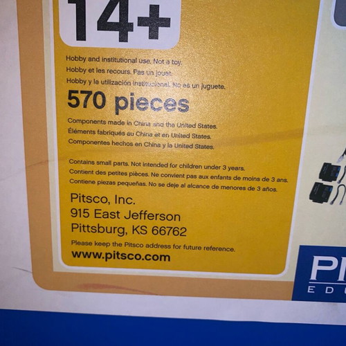PITSCO Tetrix education base set new, compatible with Lego Mindstorms