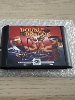 Double Dragon Sega Megadrive like new, aftermarket edition