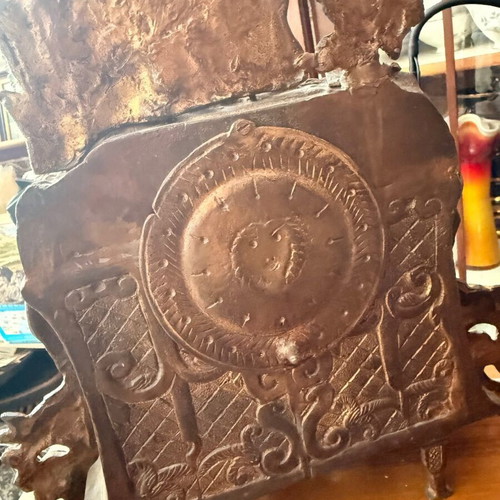 Mantel clock German heavy used, classic collectible