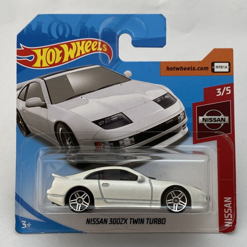 Nissan 300ZX Twin Turbo Hot Wheels car, white