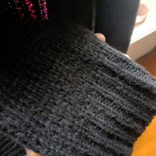 PCP knitwear long cardigan like new, one size, black