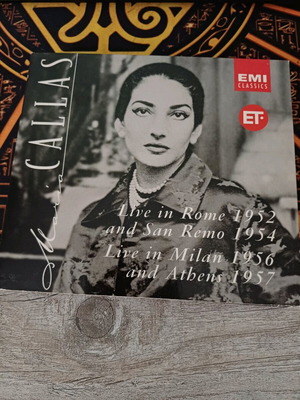 Maria Callas CD με ζωντανές συναυλίες, σαν καινούργιο, κλασική