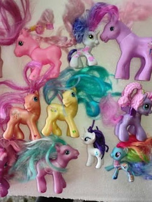 My Little Pony μεταχειρισμένα, πακέτο 16 γνήσια pony