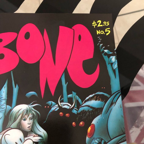 Bone 5 mint 7th printing 1994 Jeff Smith comic book
